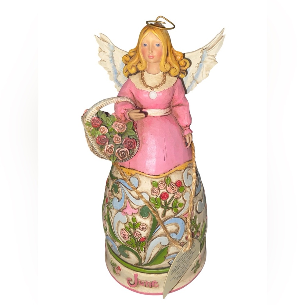 Jim Shore Heartwood Creek "I Love You" figurine featuring a mother and daughter.